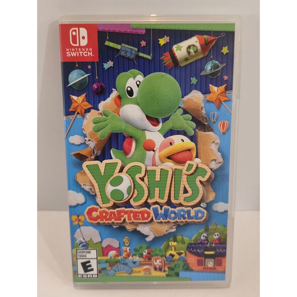 Nintendo Switch Yoshi's Crafted World Video Game